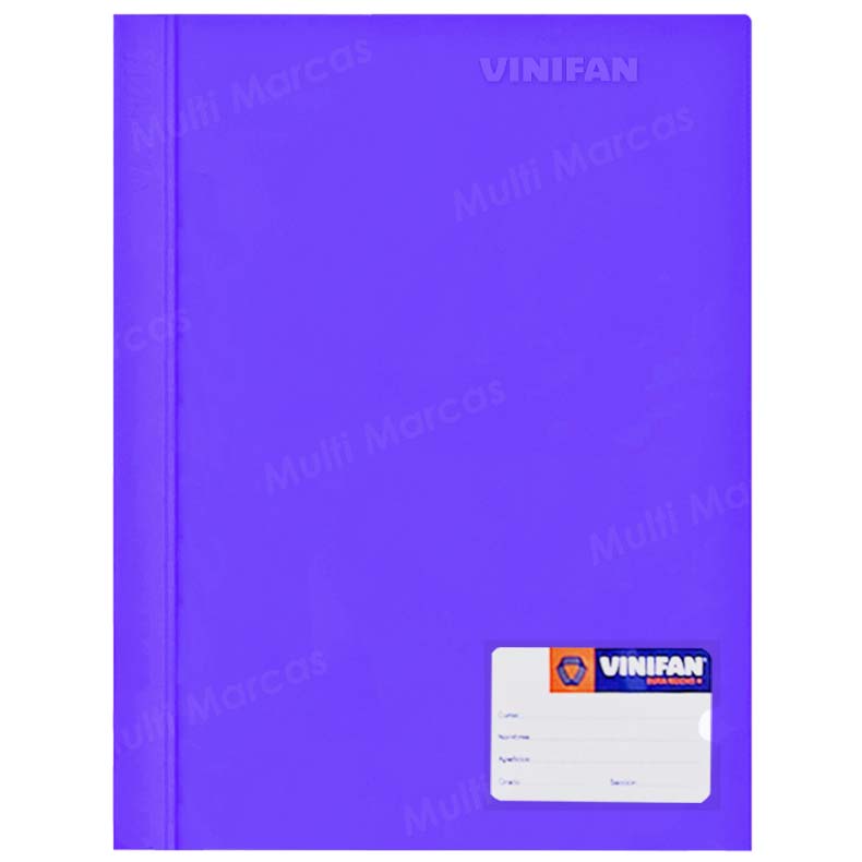 Folder Vinifan Tamaño Oficio con Doble Tapa Rígida y Fastener con Gusano Color Verde Limón