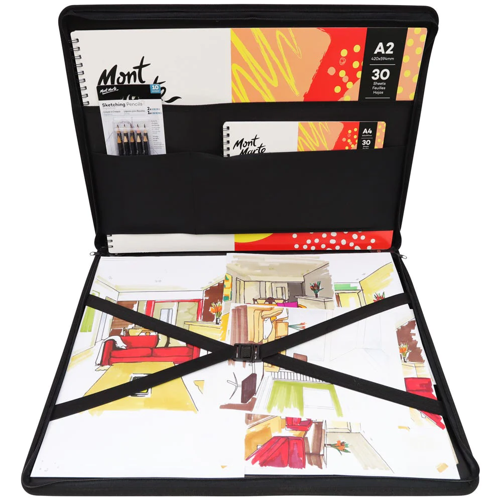 Portafolio para Artistas Tamaño A2 - Mont Marte - MAXX0046