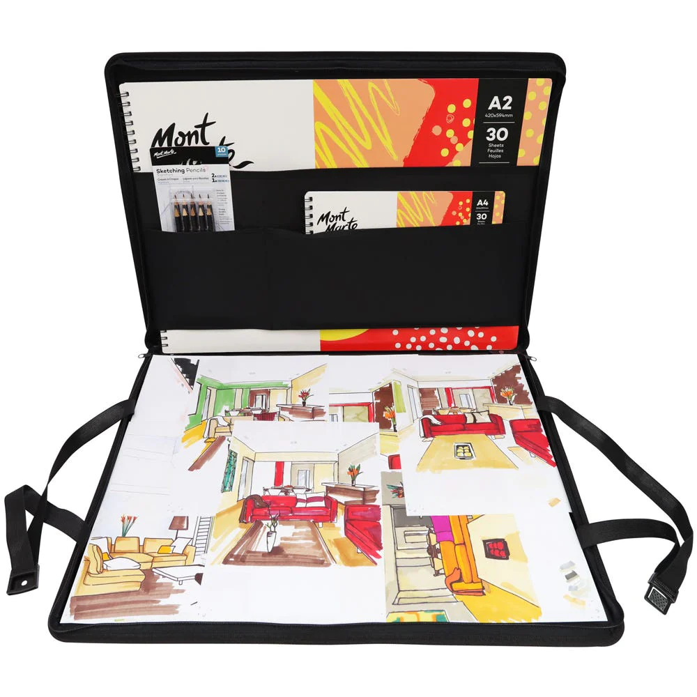 Portafolio para Artistas Tamaño A2 - Mont Marte - MAXX0046