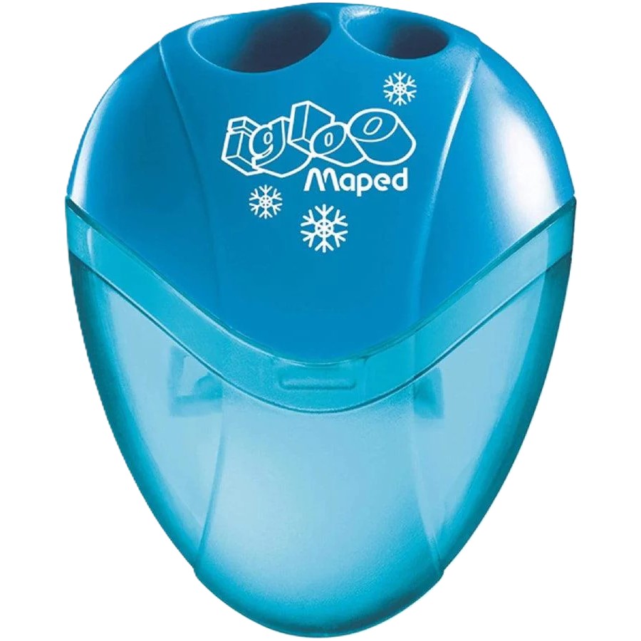 Tajador / Sacapuntas IGloo de 2 Orificios con Depósito - 534756 2 - MAPED