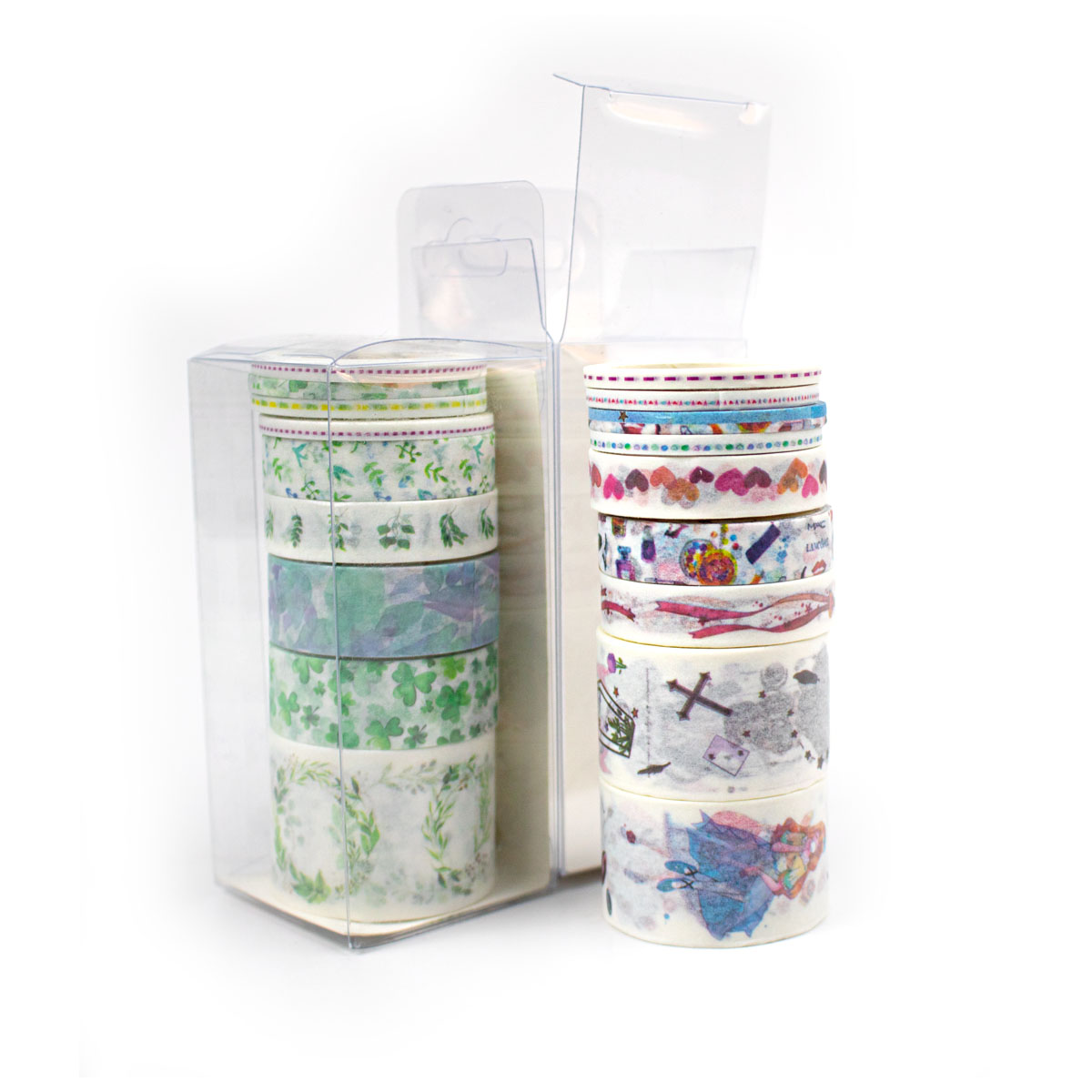 Set de 9 Washi Tape (Cinta Adhesiva con diseño) LYDZ-2 MPC149