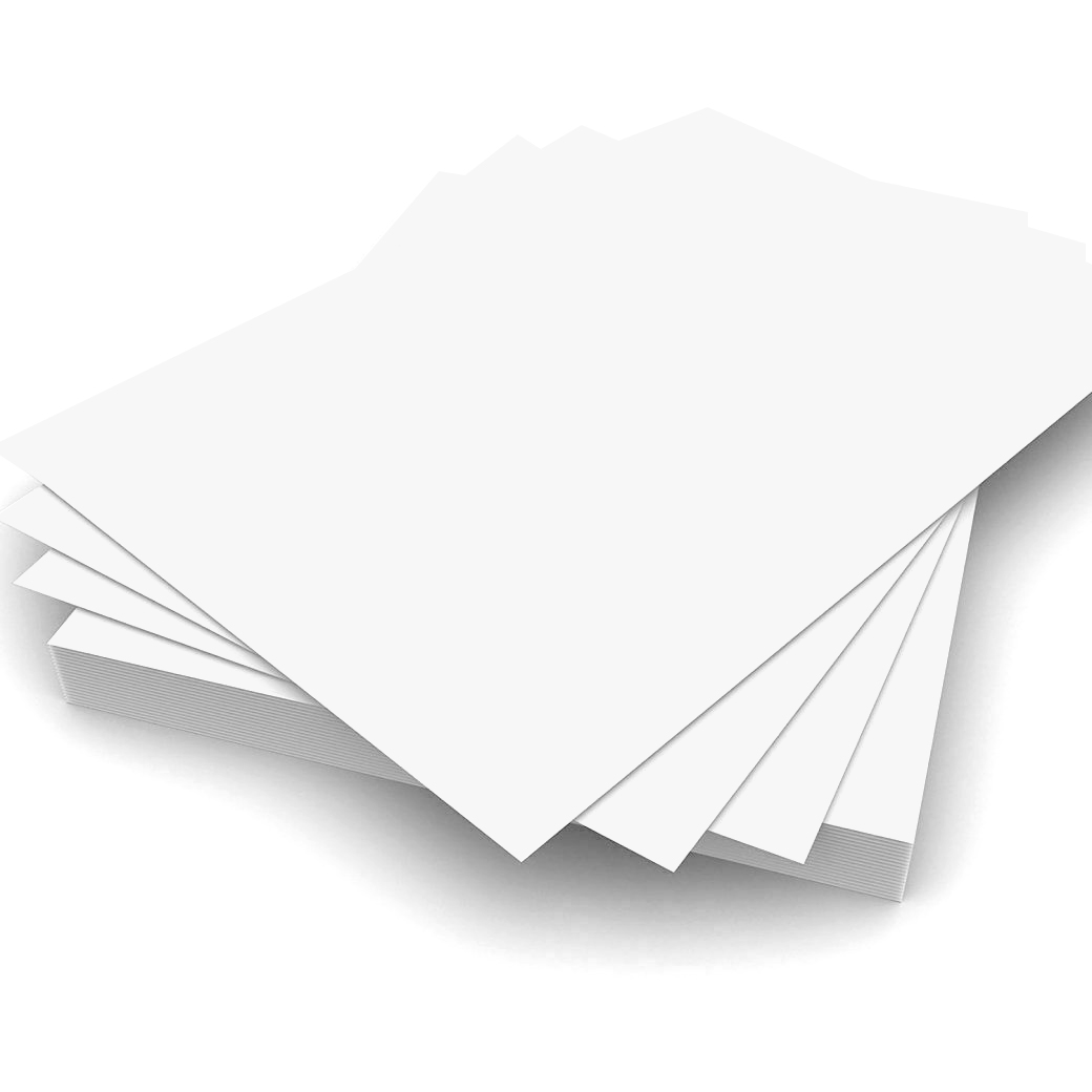 Paquete de 125 Pliegos de Cartulina Color Blanco - 150 Gramos - 65 x 100 cm. - Chambril