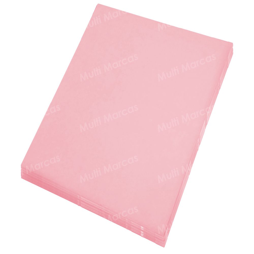 Paquete de Papel Bond de 500 Hojas Opticolor, 75 Gramos, Tamaño Carta, Color Rosado Suave