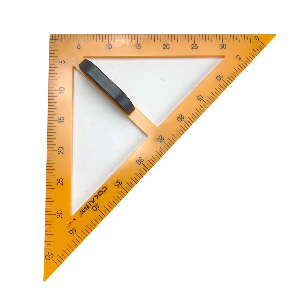 Estuche Geométrico Gigante de Plástico