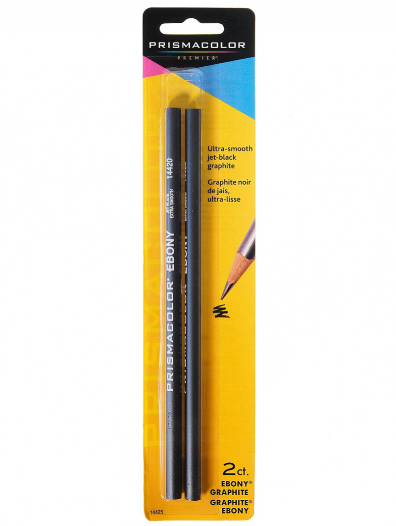 Set de 2 lapices graffito PRISMACOLOR Ebony 14425