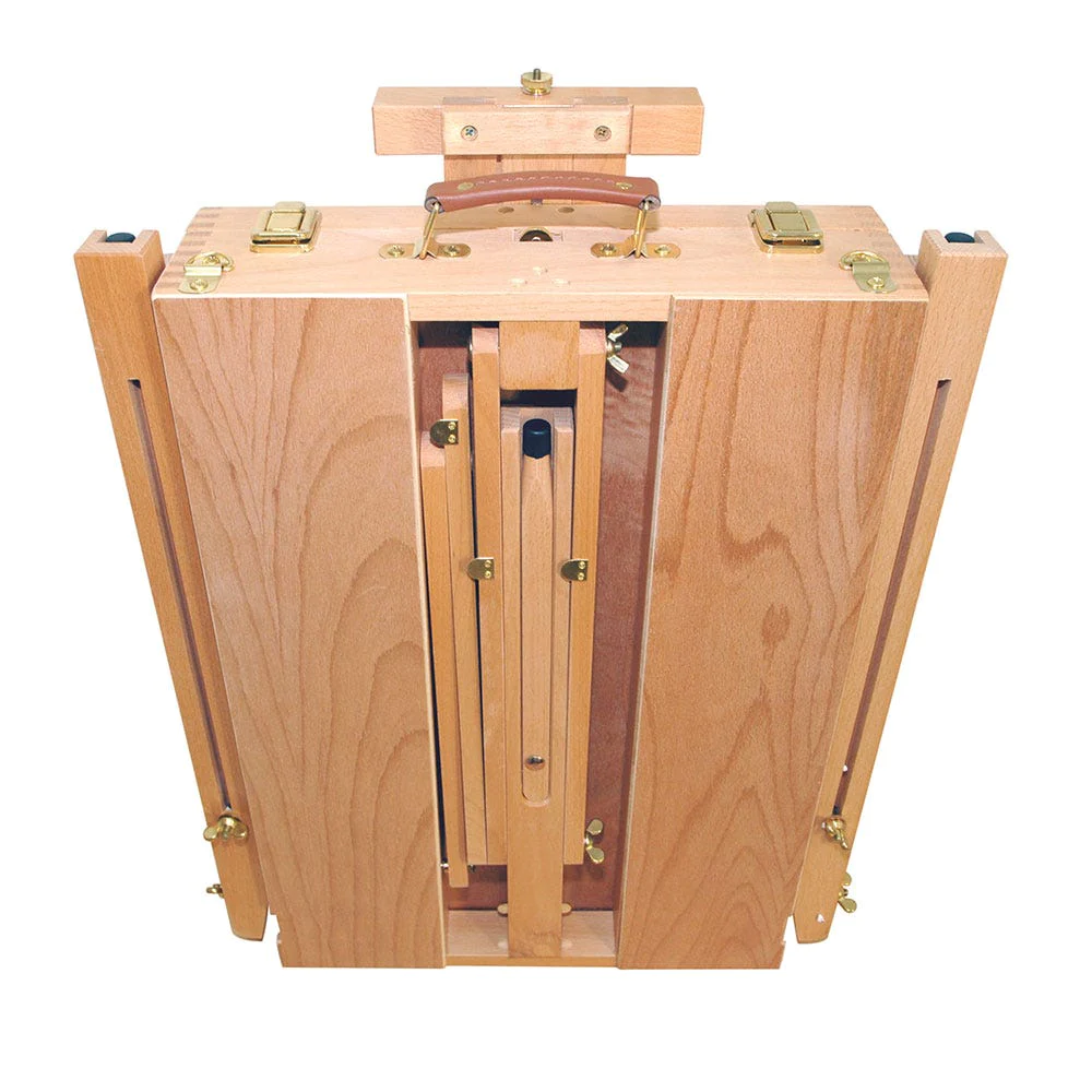 Caballete de Madera de Haya Estilo Francés Plegable y Portátil – Extra Grande Mont Marte MEA0003C