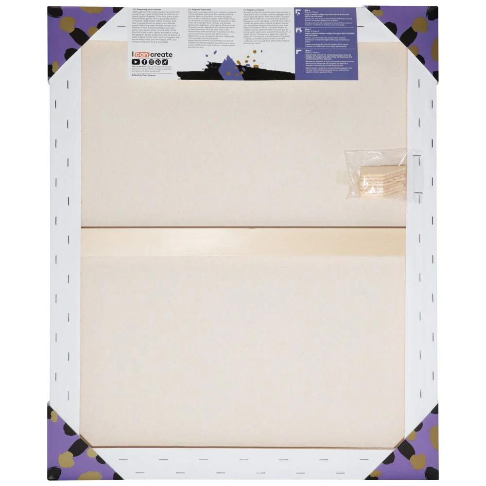 Lienzo de Grosor Estándar Premium 50.8x 60.9cm (20 x 24in) - Mont Marte  CMST5060