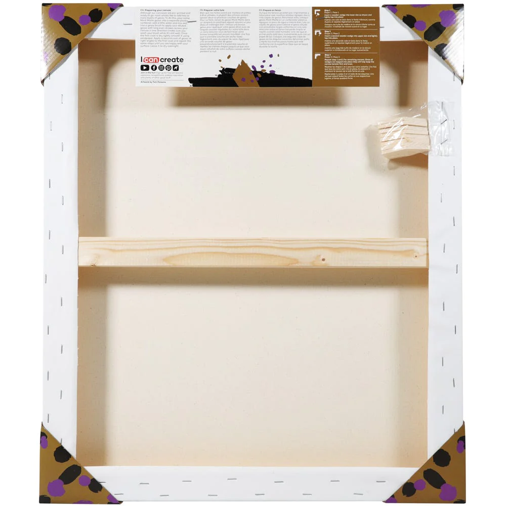 Lienzo de doble grosor Premium 50,8 x 60,9 cm (20 x 24 pulg.) Mont Marte CMMD5060