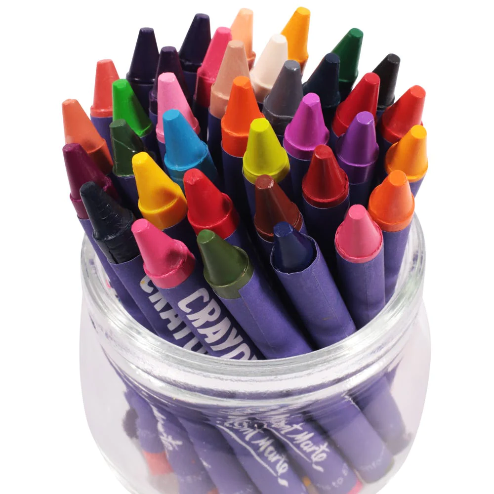 Set de 36 Crayones  Infantil - Mont Marte MMKC0201