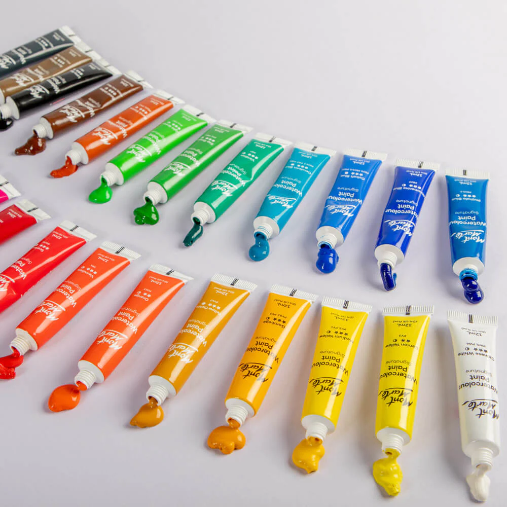 Pinturas de Acuarela Signature 24pc x 12ml Mont Marte PMHS0049