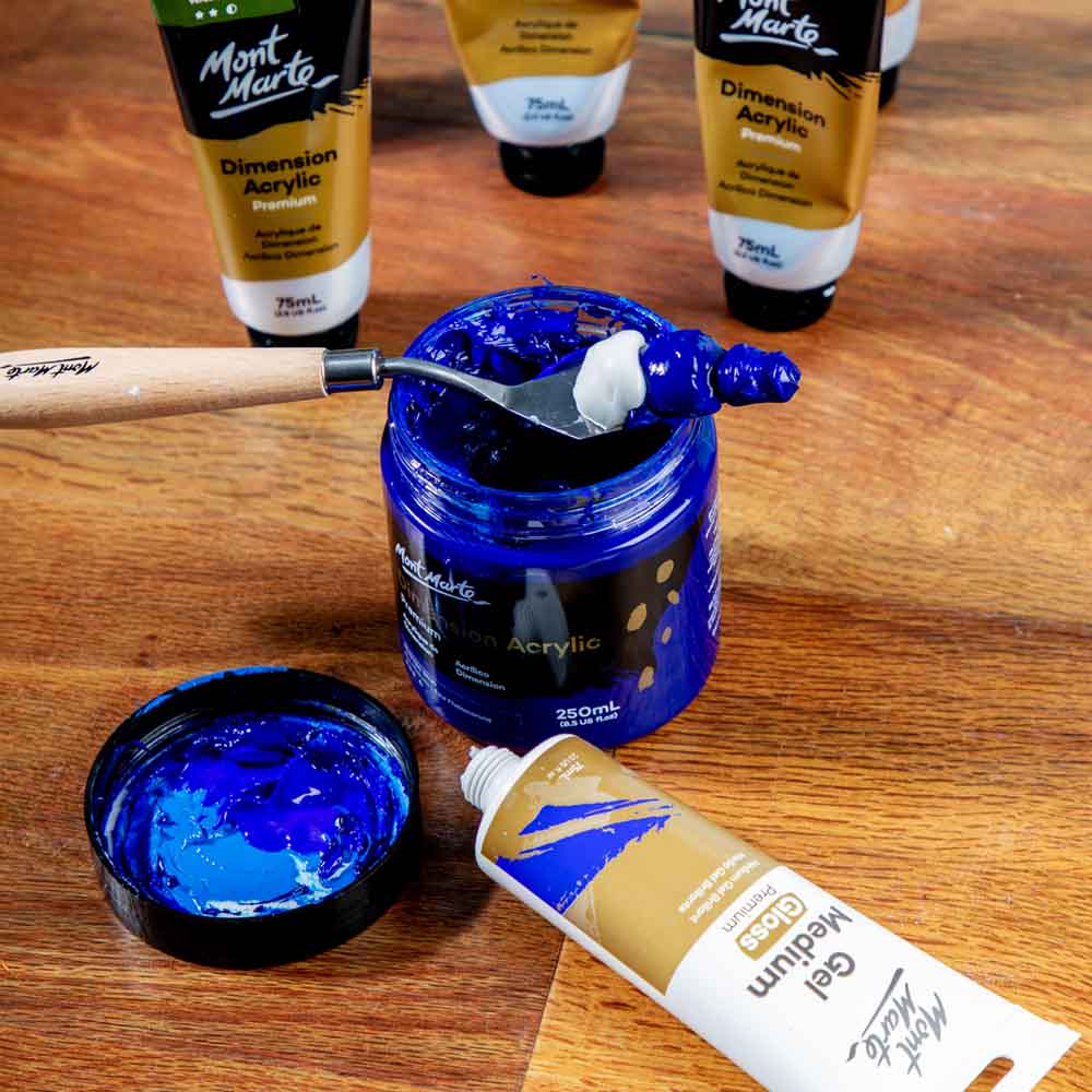 Gel Brillo Medio Premium 75ml Mont Marte  MAMD0004