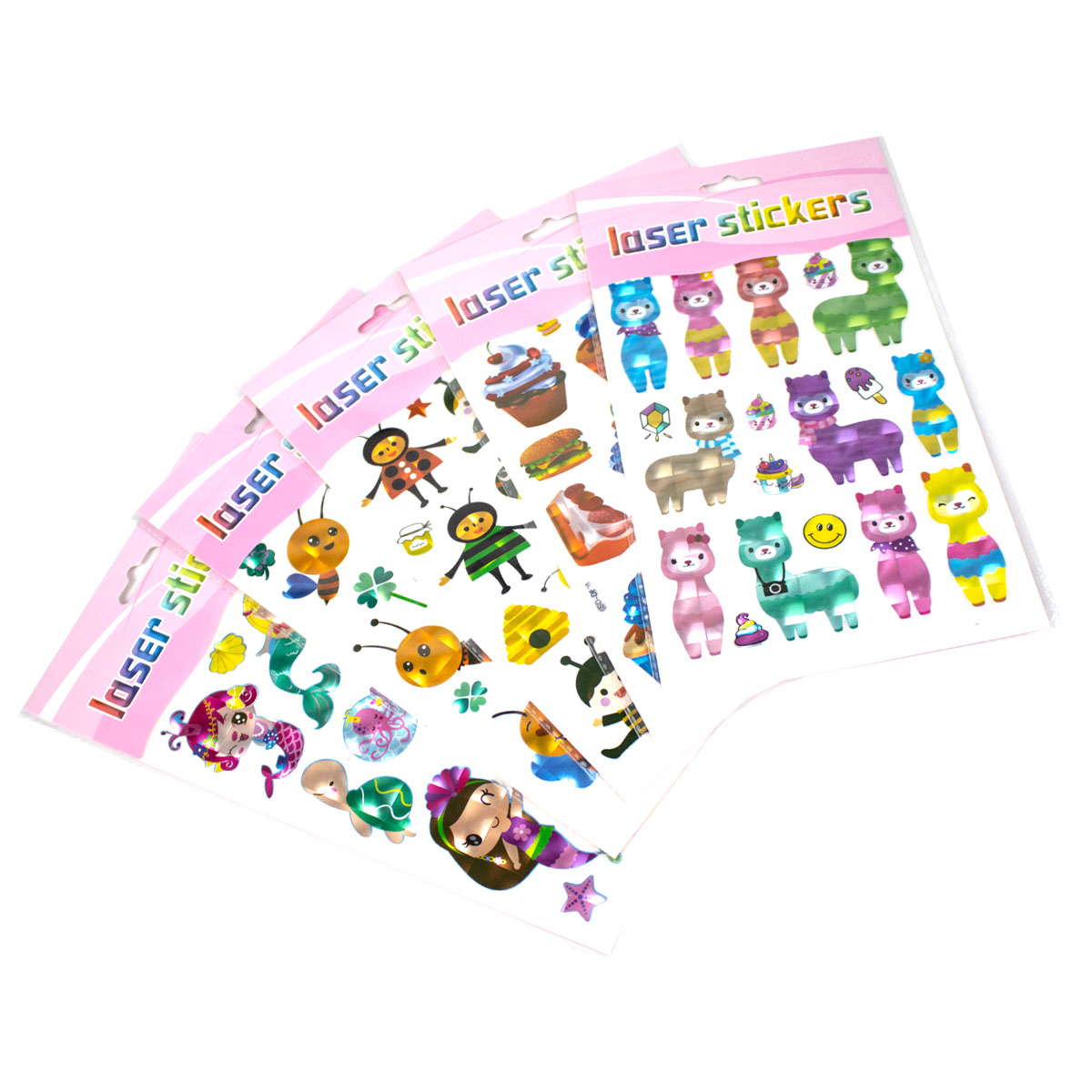 Stickers Laser con diferentes diseños