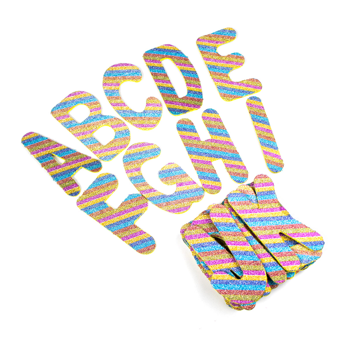 Letras de Goma Eva Sticker de Espuma diferentes diseños