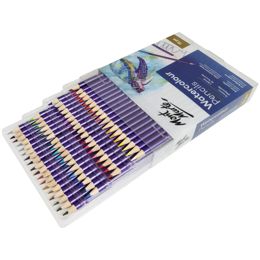 Set de 72 Lápices Acuarelables Premium - Mont Marte - MPN0126