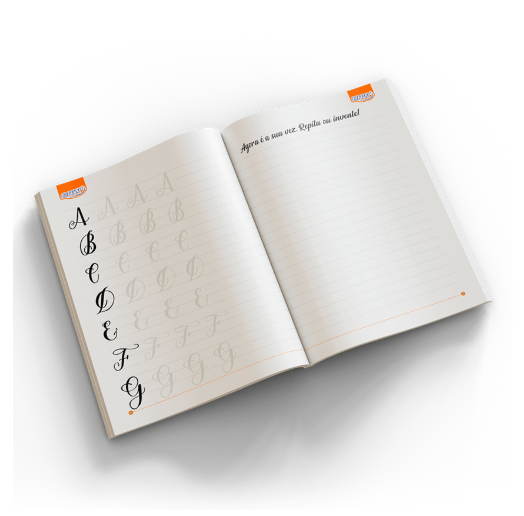 Plantilla Para Lettering 1.1 - Brush Lettering - BRW - APL010