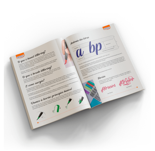 Plantilla Para Lettering 1.1 - Brush Lettering - BRW - APL010