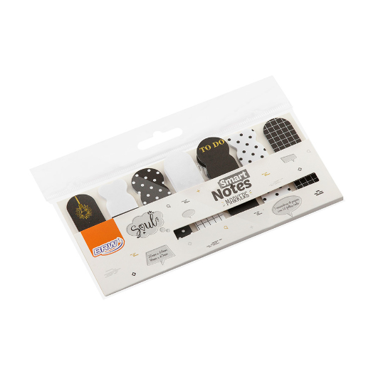 Set de Pestañas 7 Modelos diferentes x 20 Hojas - Smart Notes - BRW - BA0504