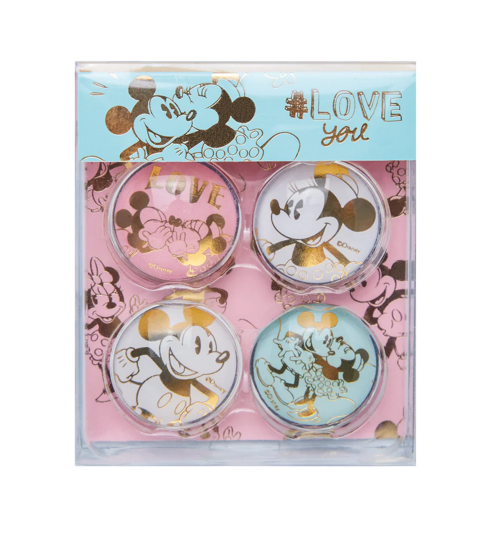 Magnets 4 Unidades Mickey & Minnie Mooving 216-2050505