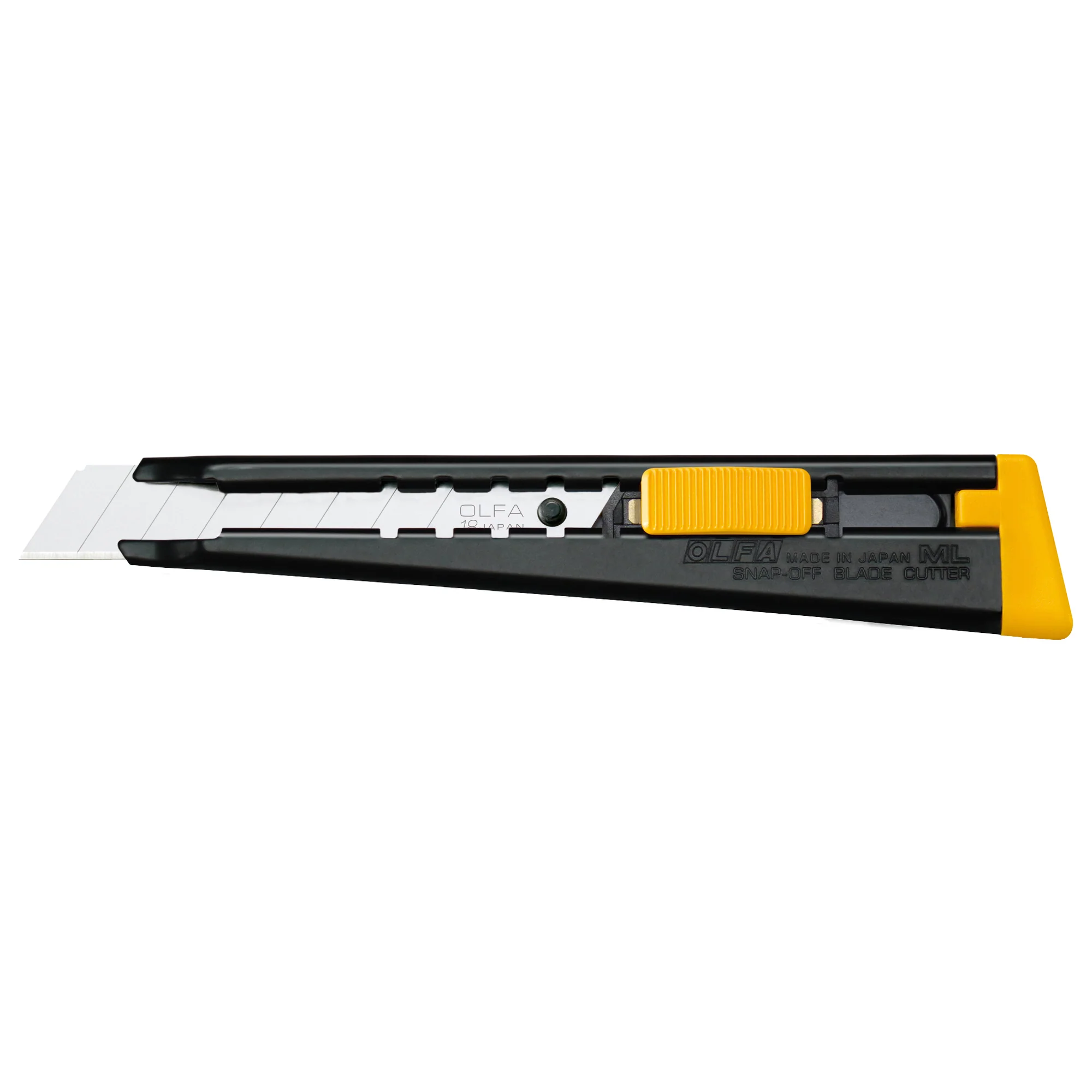 Cortador / Estilete Multiuso con Mango de Metal y Cuchilla de 18 mm, Mod ML - OLFA
