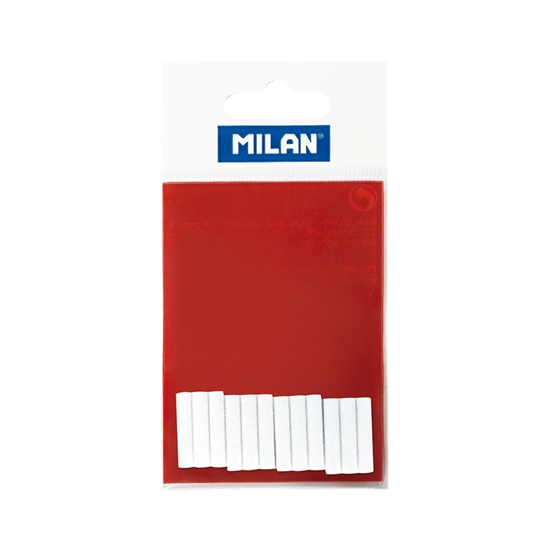 Set 12 Gomas de Repuesto Blancas para Borrador Eléctrico - LPM10059 - MILAN