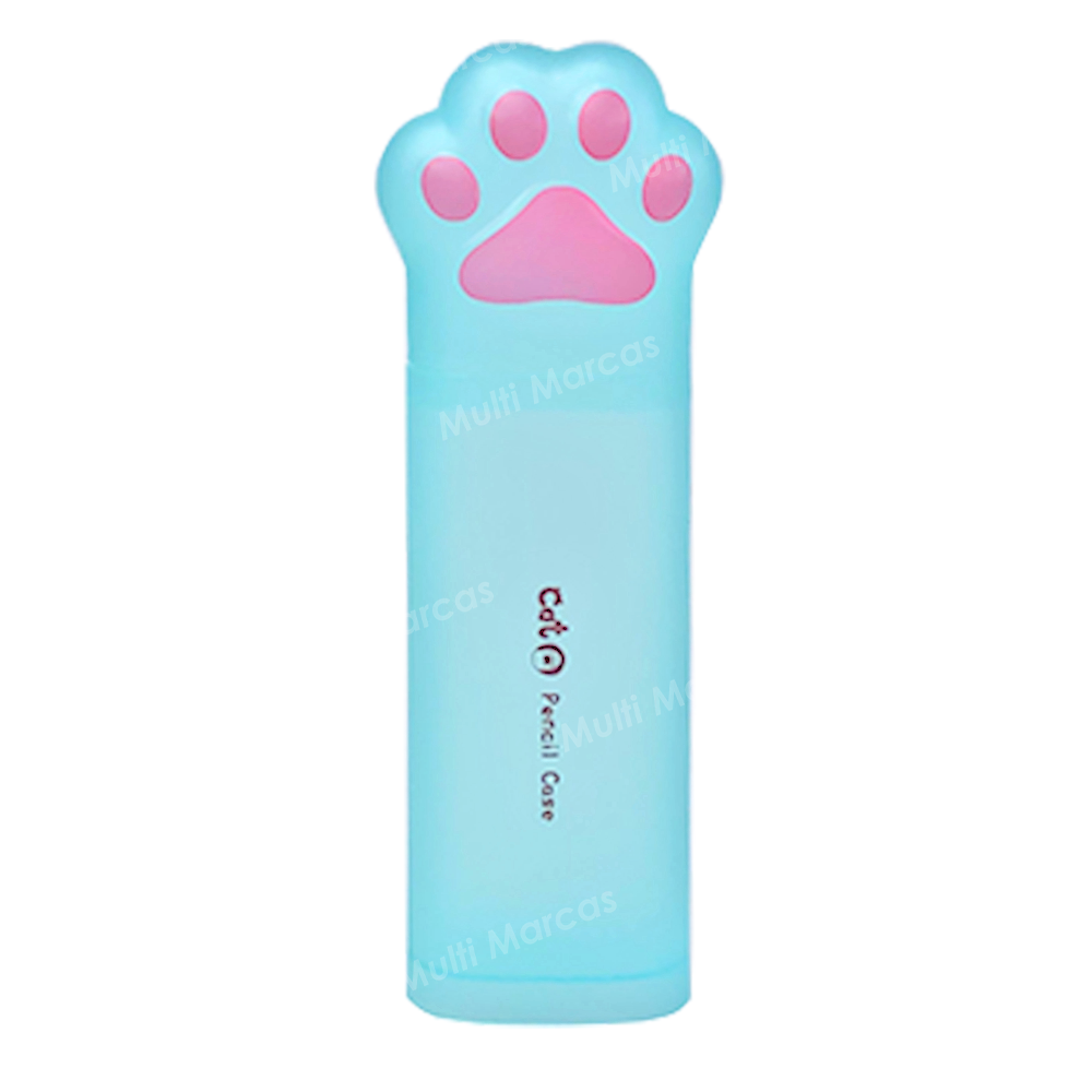 Estuche Portalápices de Plástico con Diseño de Gato - TWINGO