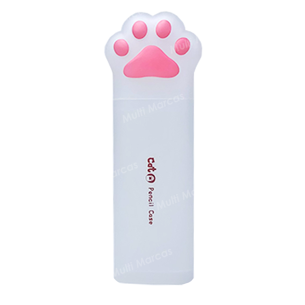 Estuche Portalápices de Plástico con Diseño de Gato - TWINGO