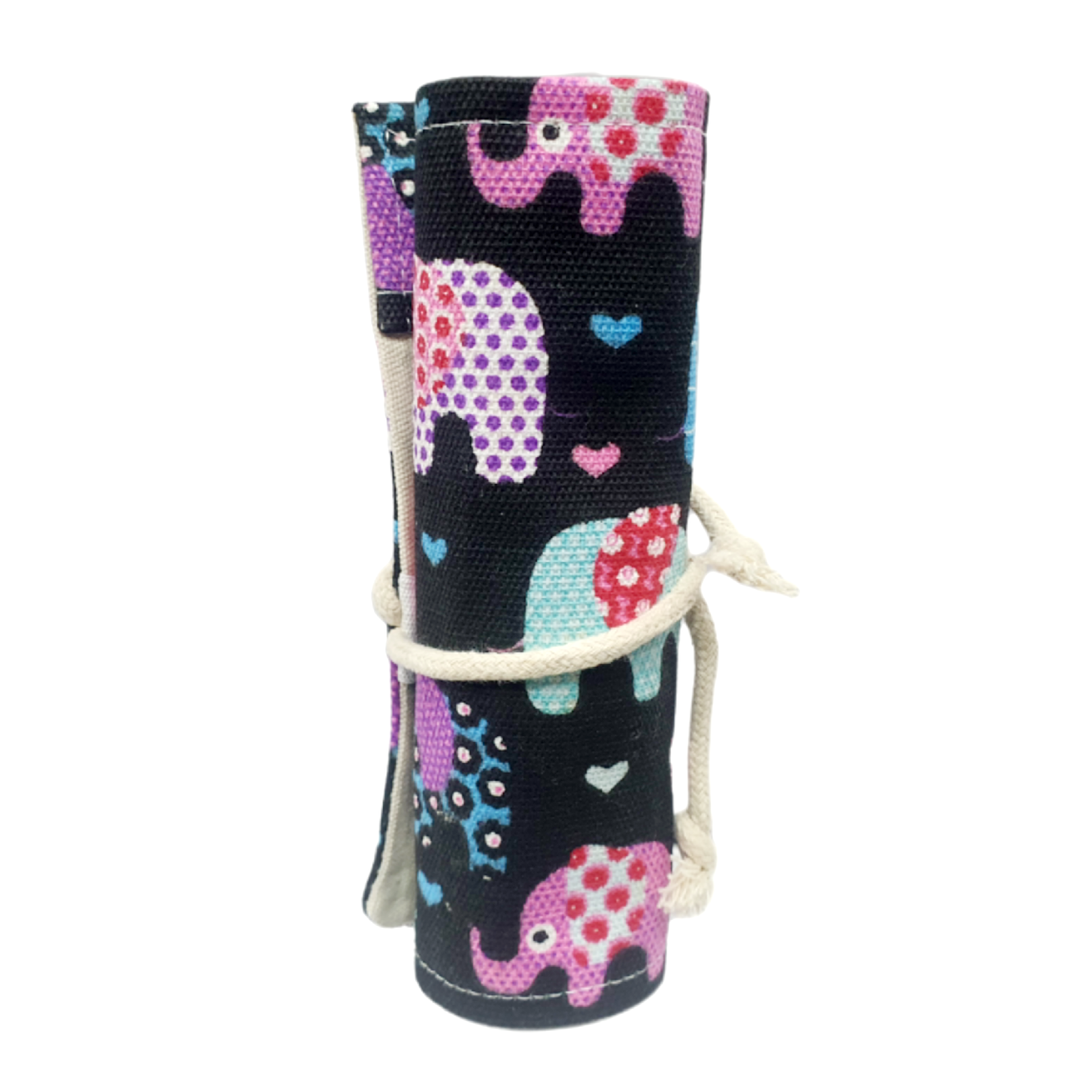 Estuche Wrap Roll con Diseño de Elefantes - MX-WER36 - maxOffice