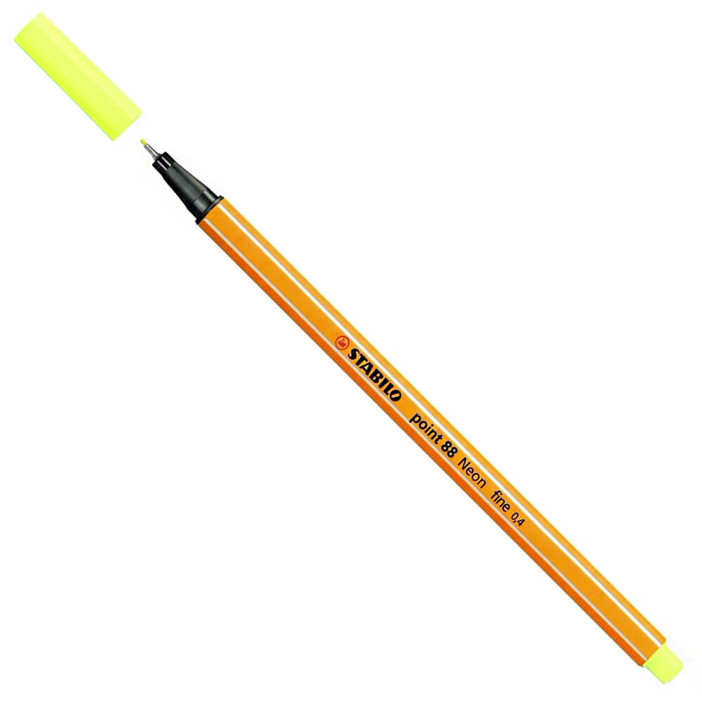 Micropunta  STABILO 0.4 Point 88 Amarillo Neón STABILO 88/024