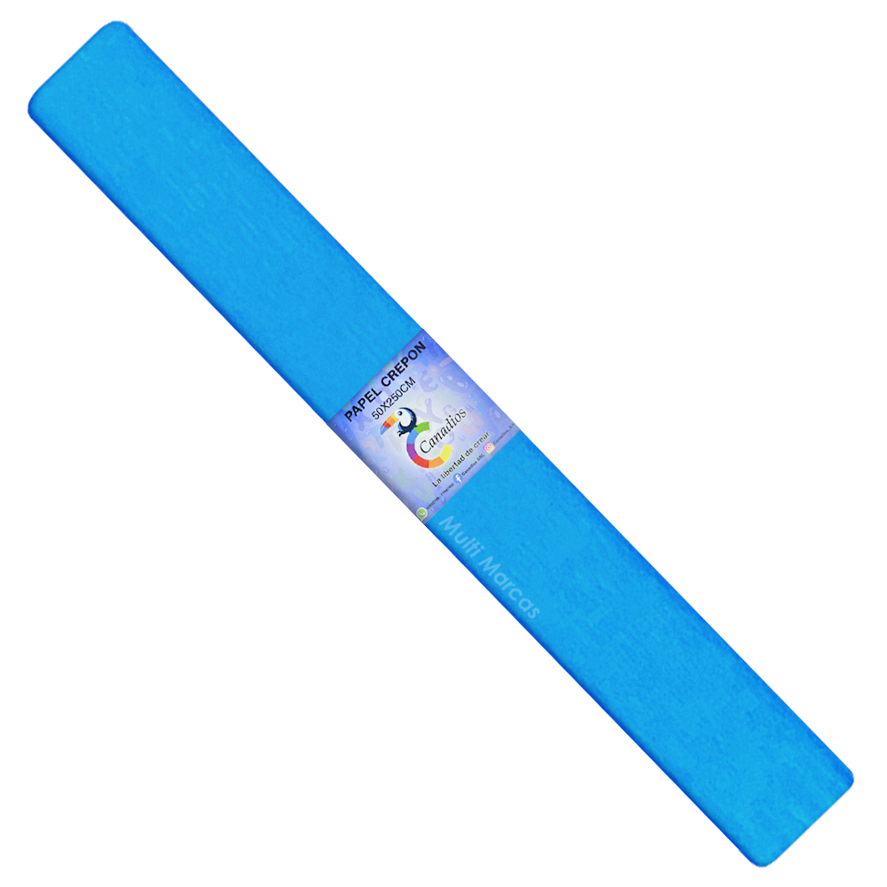 Papel Crepon 50x250 cm Diferentes Colores