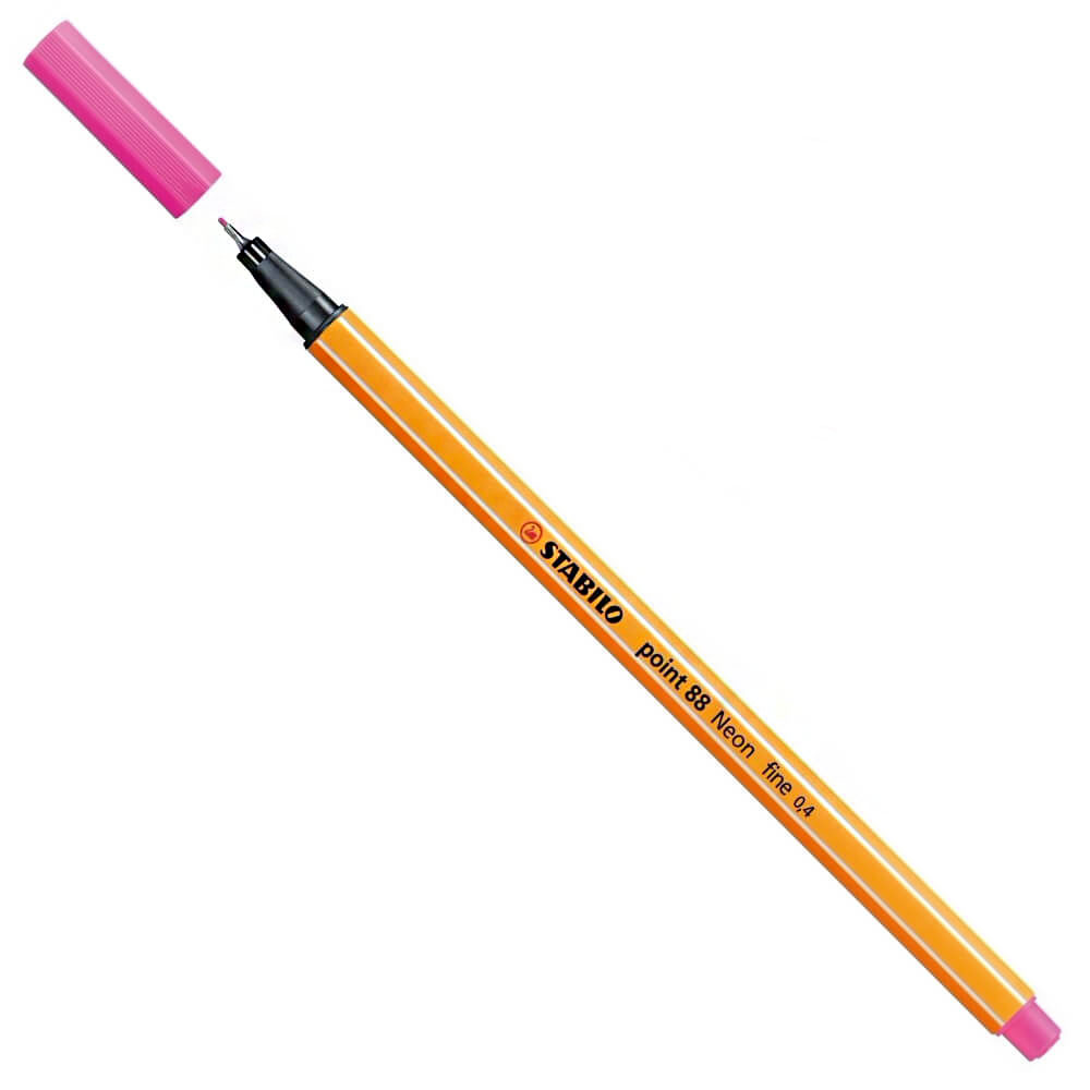 Micropunta  STABILO  0.4 Point 88 Flúo Rosado 88/056