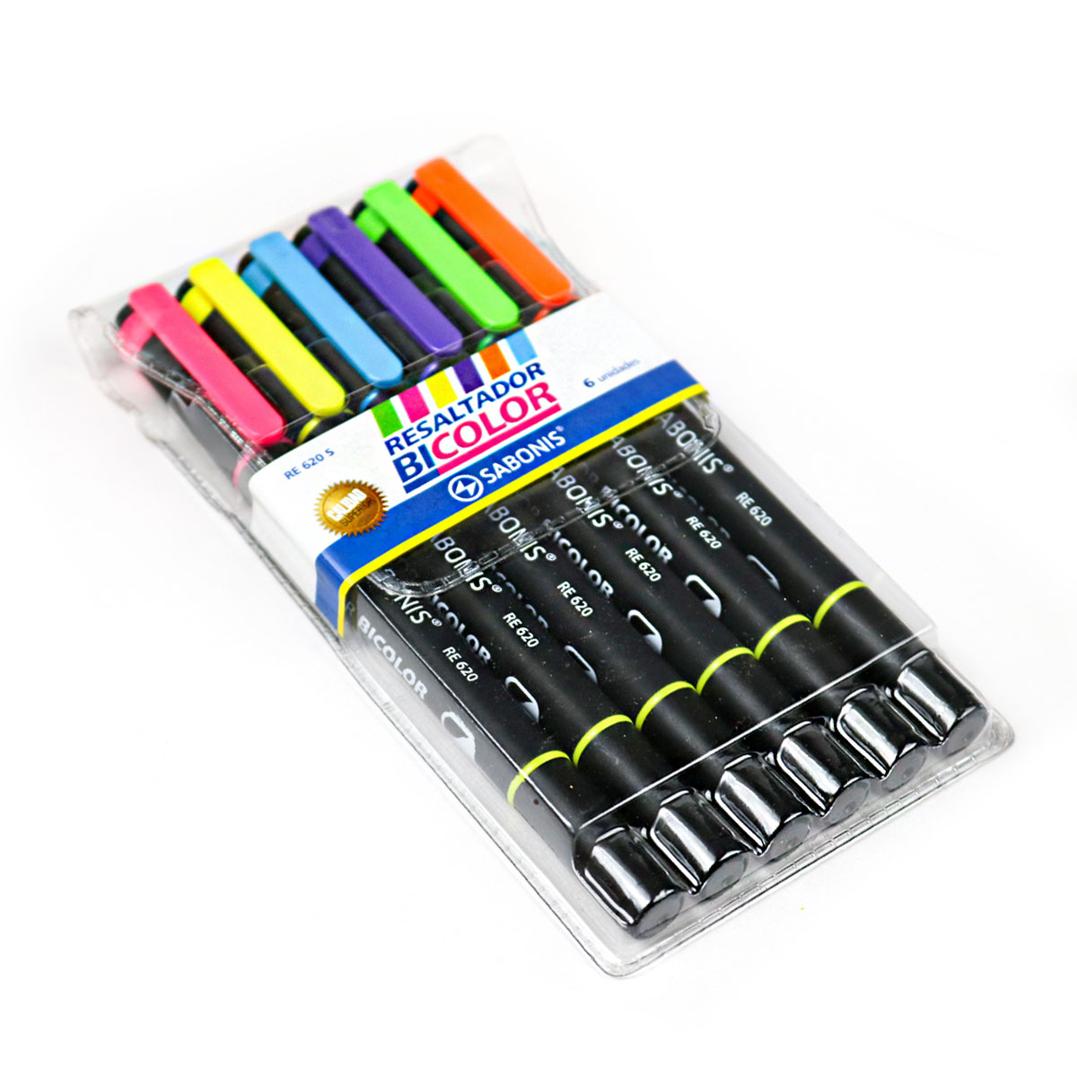 Set de Resaltadores bicolor RE620S SABONIS