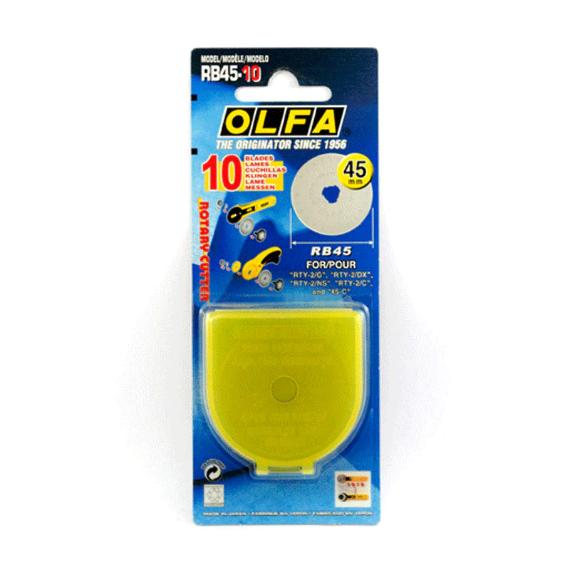Repuesto Cuchilla OLFA RB45-10 para RTY2-45C 10 pza.