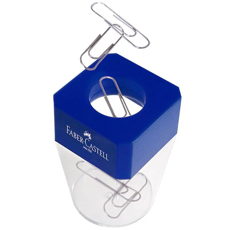 Porta Clips Imantado Color Azul - CD-4203 - Faber-Castell