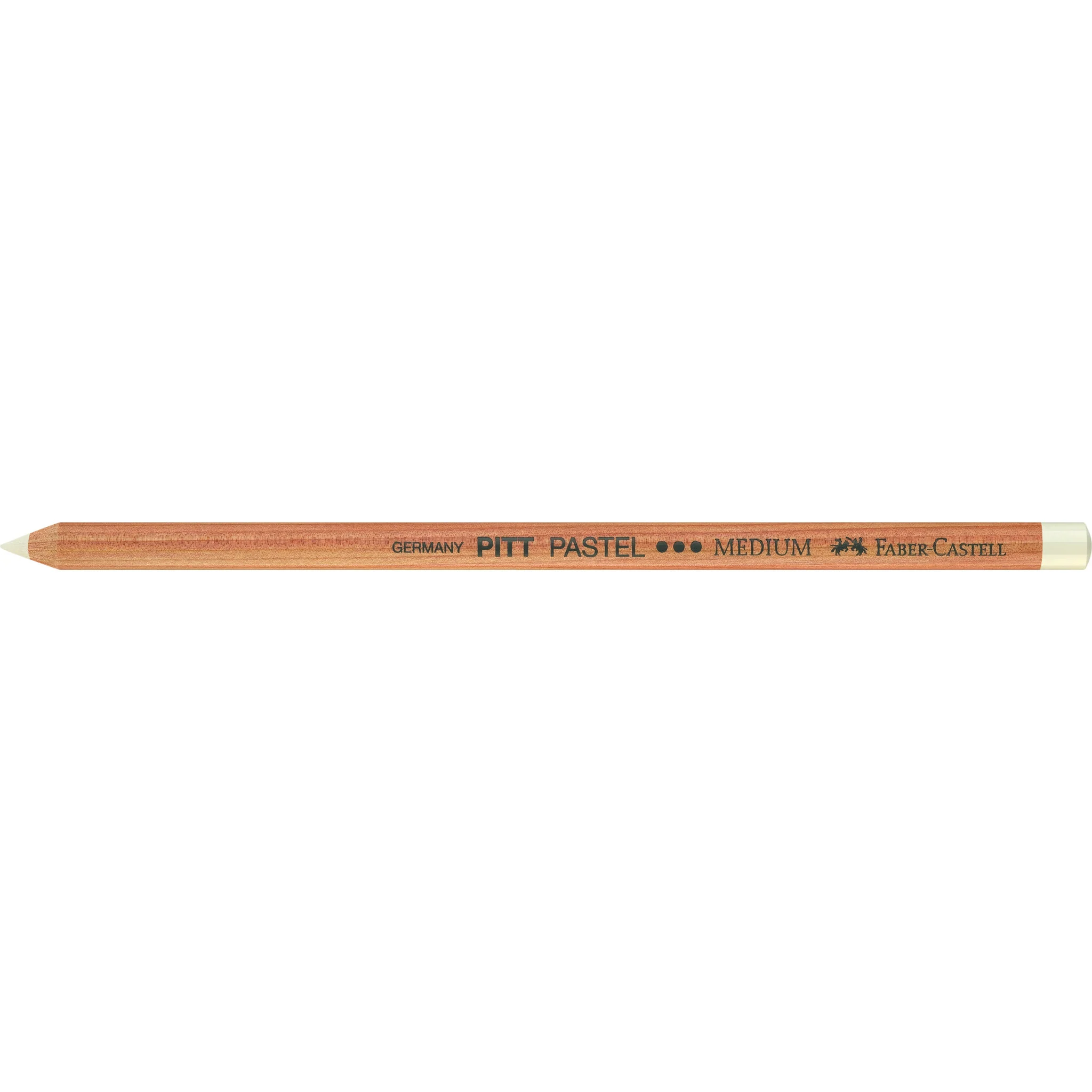 Lápiz Tiza Pastel Pitt Color Blanco Medium - 1122-101 - Faber-Castell