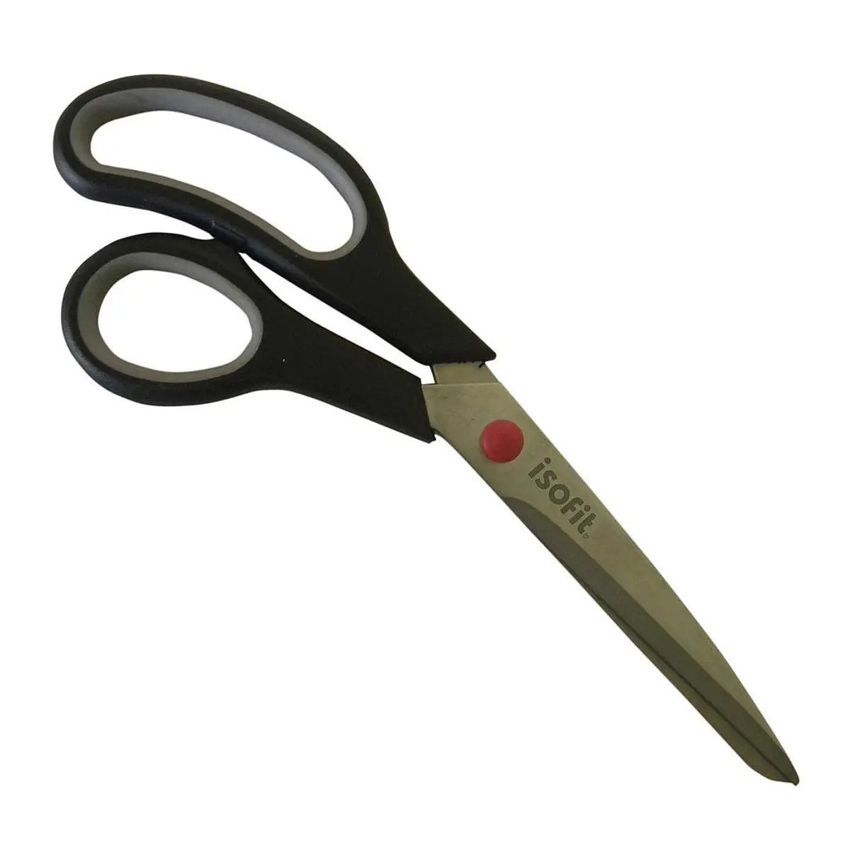 Tijera de 8 " Pulgadas, 19 cm. Cuchilla Metálica y Agarrador Plástico - 12497-4 - ISOFIT