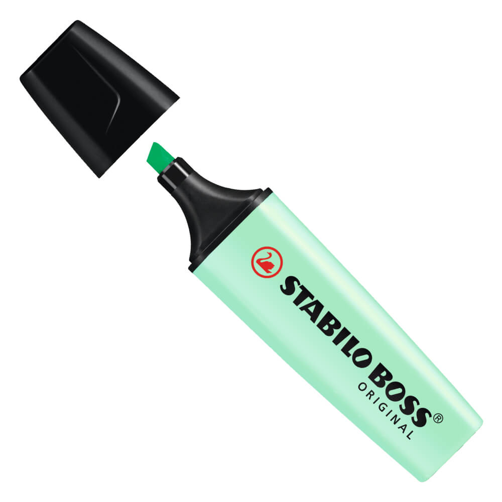 Resaltador Verde Pastel - 70/116 - STABILO BOSS ORIGINAL