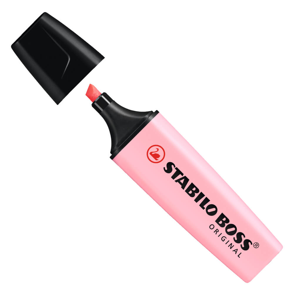Resaltador Rosa Pastel - 70/129 - STABILO BOSS ORIGINAL