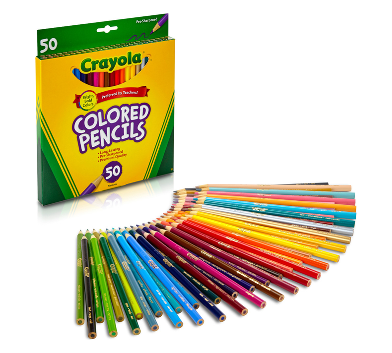 Set de 50 Lápices de Colores - 68-4050 - Crayola