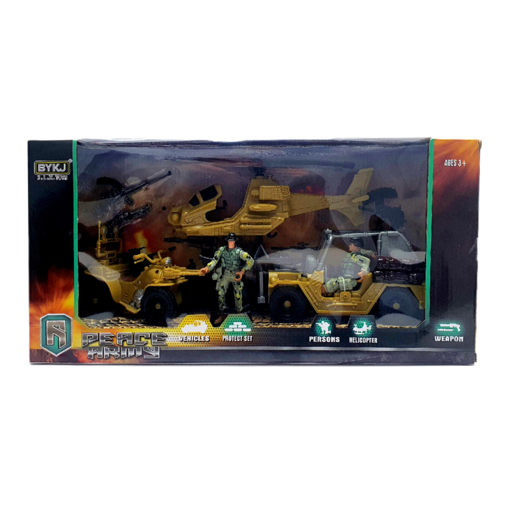 Set de 7 Juguetes de Guerra Peace Army  - PA07