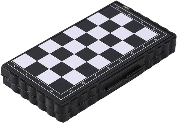 Mini Tablero de Ajedrez Magnético 10x10 cm. Material Plástico - LJ1008