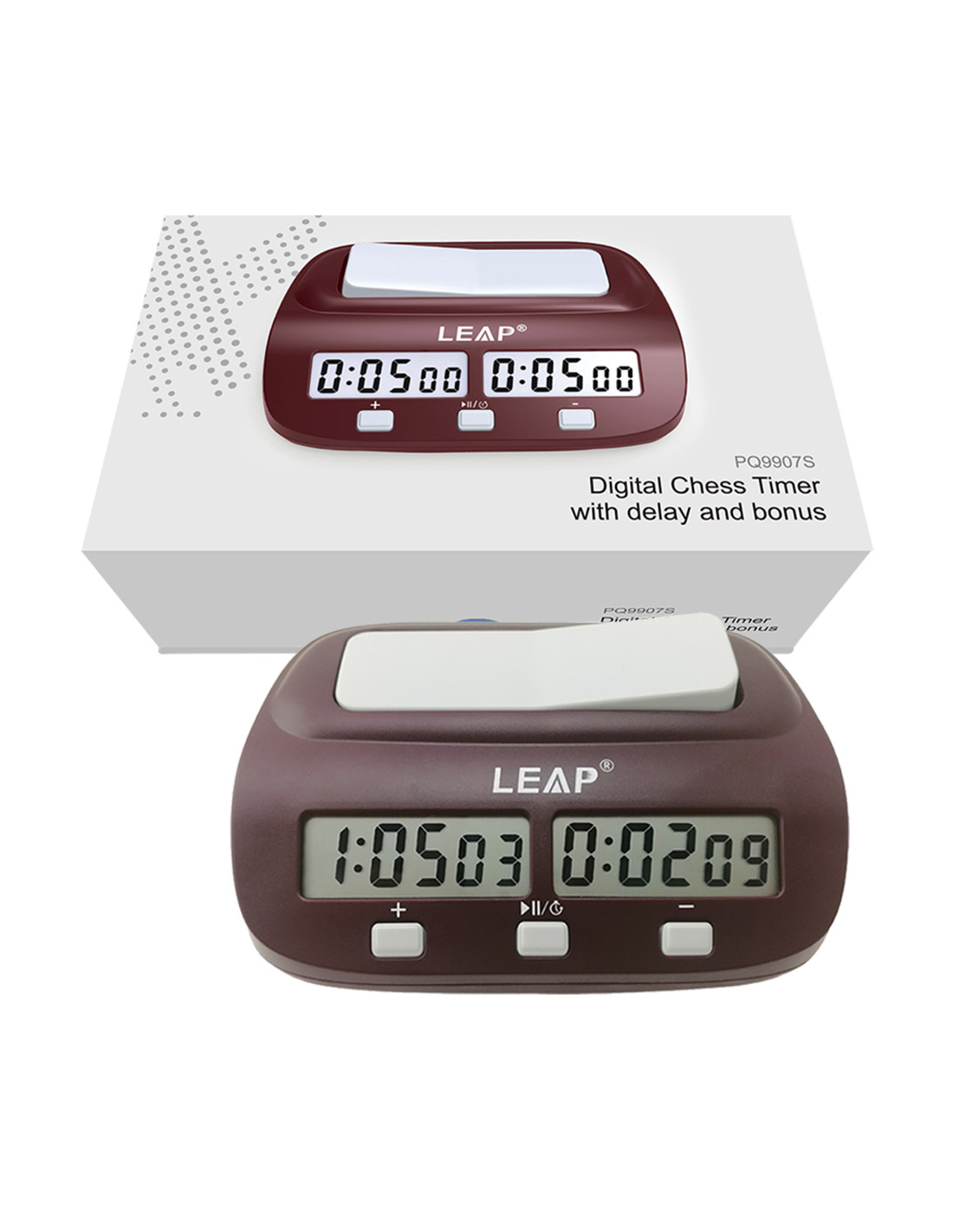 Reloj / Temporizador Digital de Ajedrez - LEAP