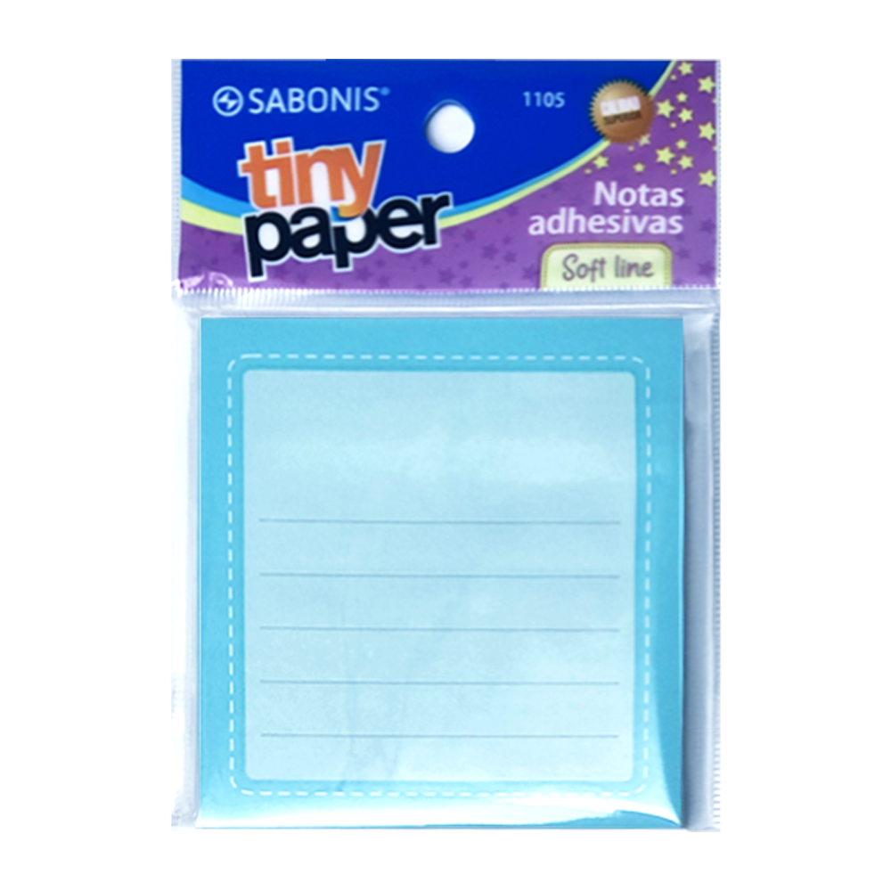 Notas Adhesivas SABONIS 76 mm x 76 mm - 80 Hojas - 1105