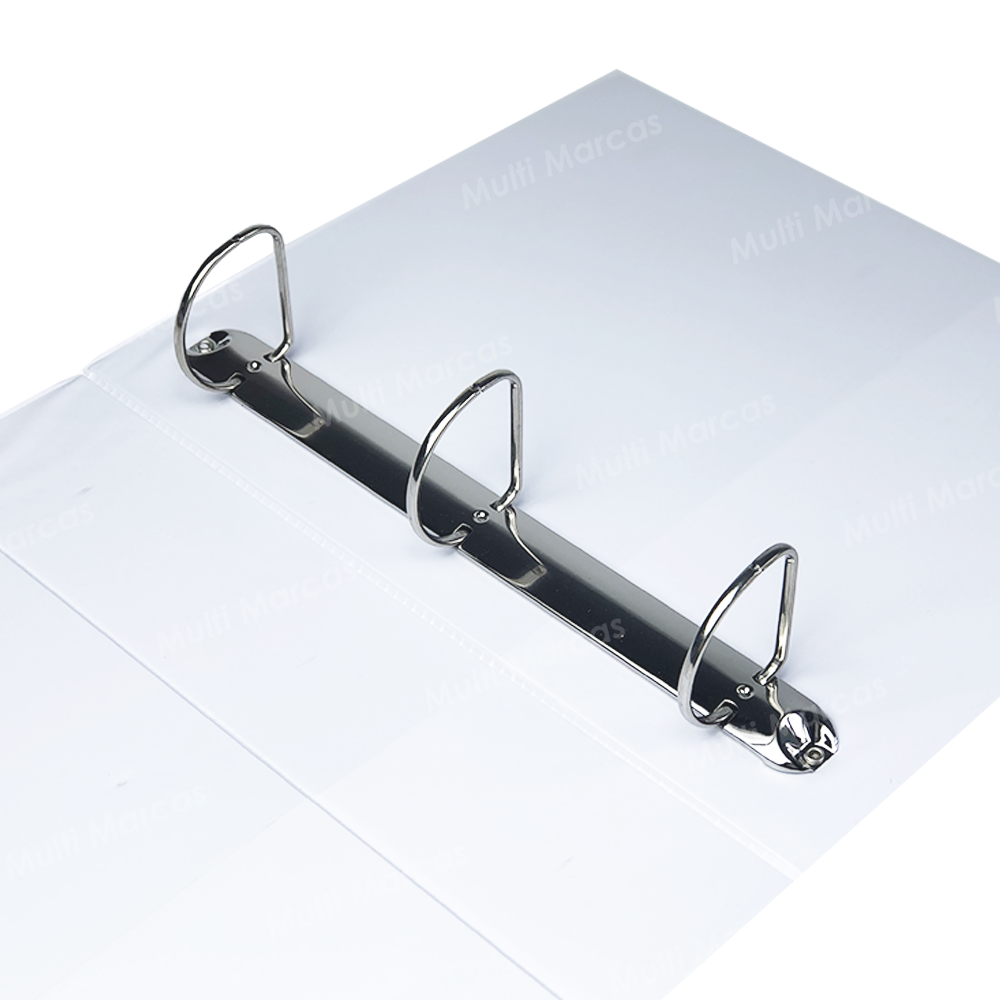 Carpeta Blanca de 3 Anillas Tamaño A4, 2" Pulgadas / 48 mm - MX-A4B3R2 -  maxOffice