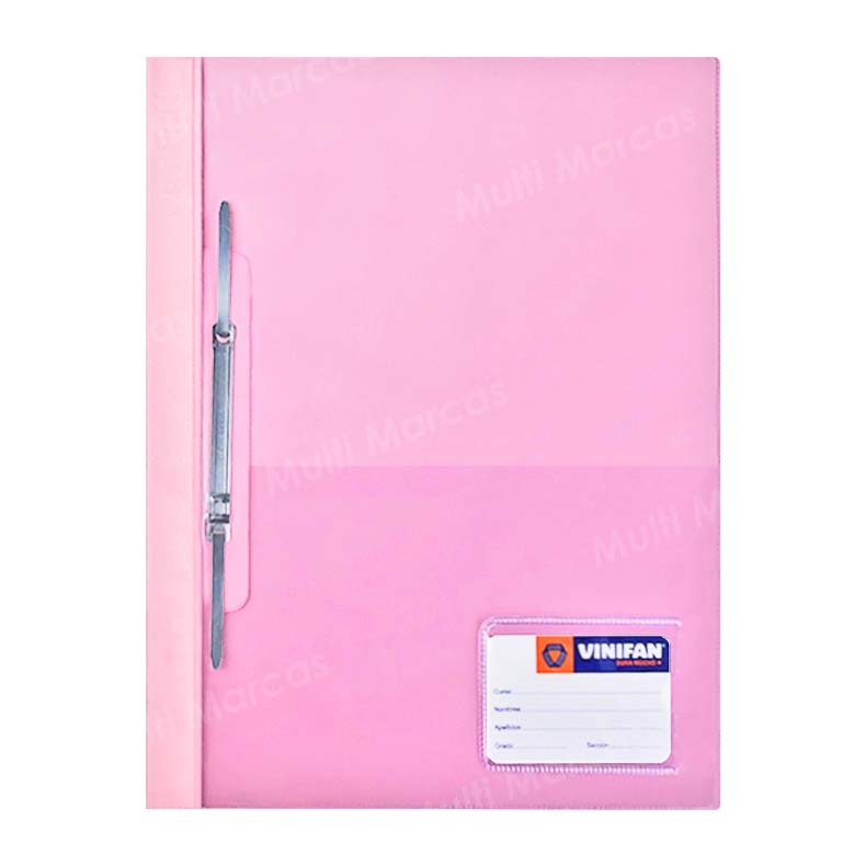 Folder Vinifan Tapa Transparente A4 con Fastener