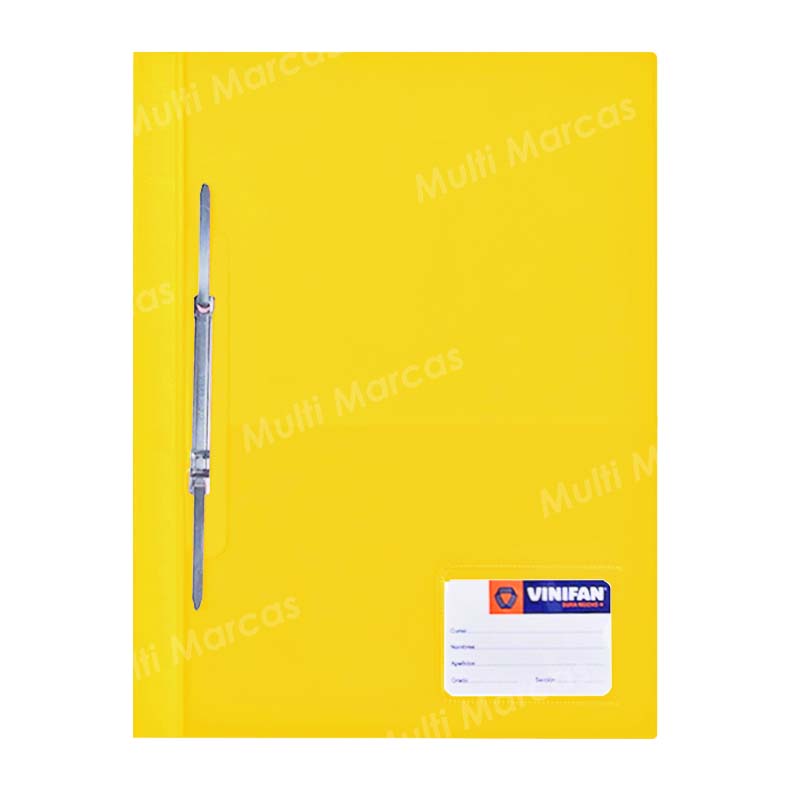 Folder Vinifan Tapa Transparente A4 con Fastener