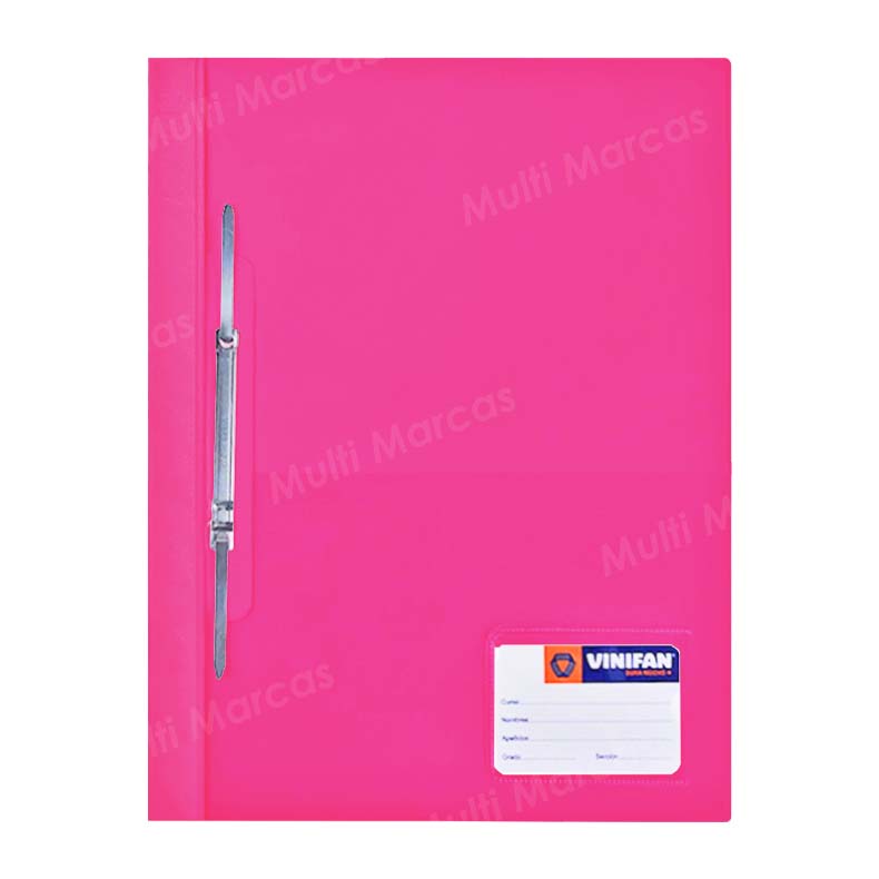 Folder Vinifan Tapa Transparente A4 con Fastener