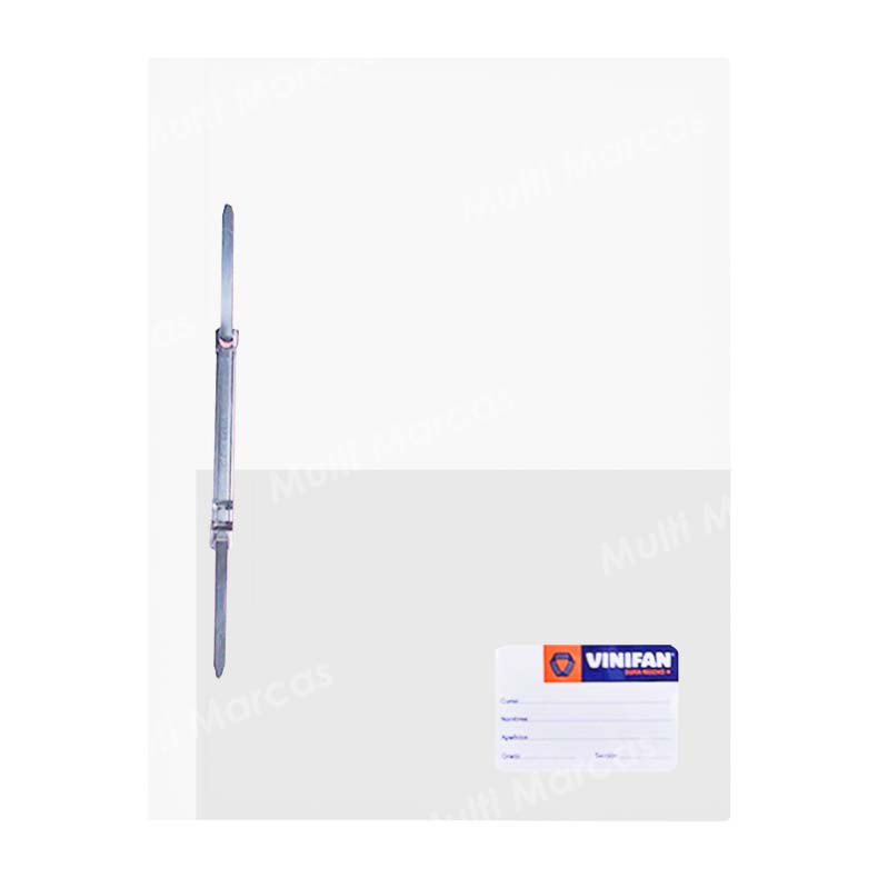Folder Vinifan Tapa Transparente A4 con Fastener
