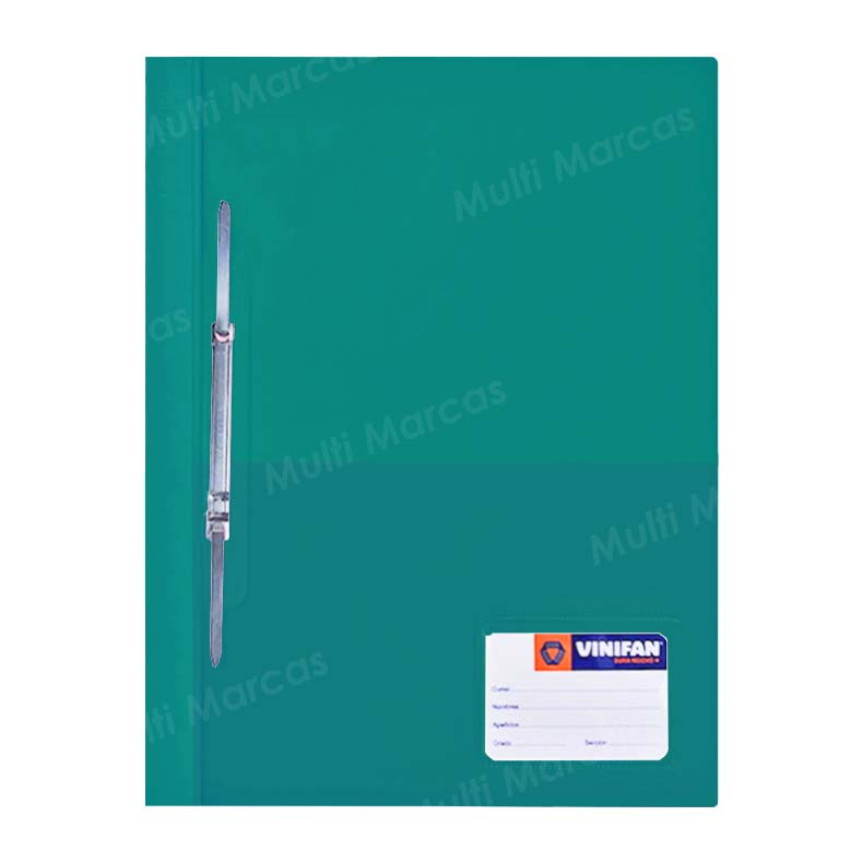 Folder Vinifan Tapa Transparente A4 con Fastener