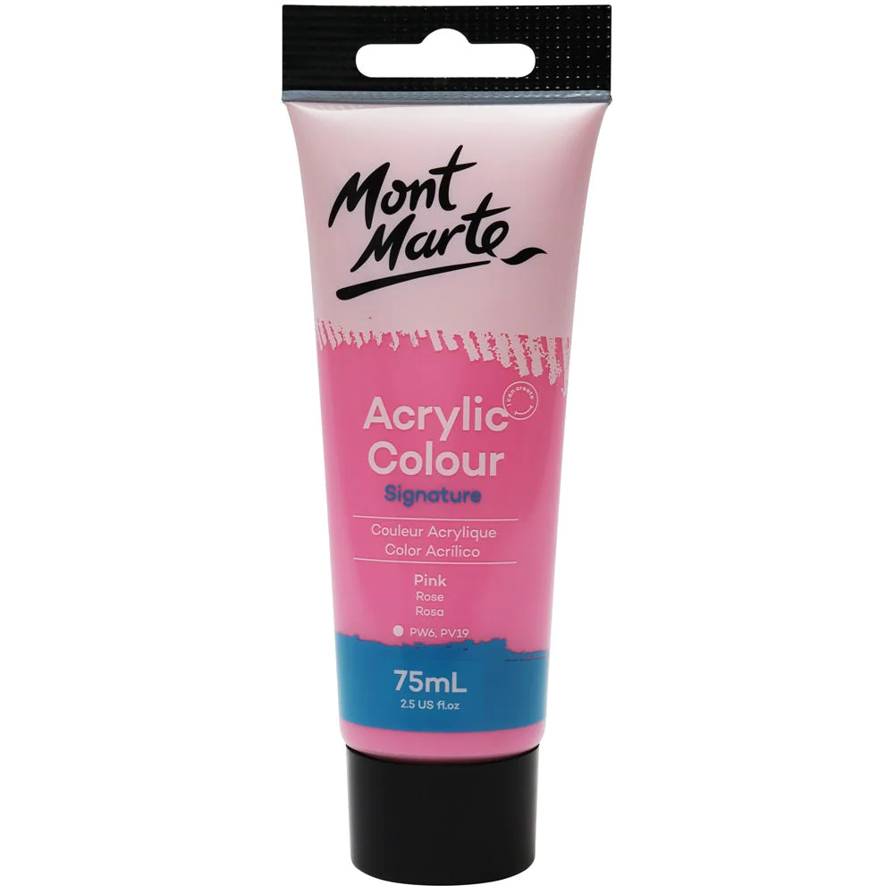 Acrilico Signature 75 ml Rosa MONT MARTE MSCH7508