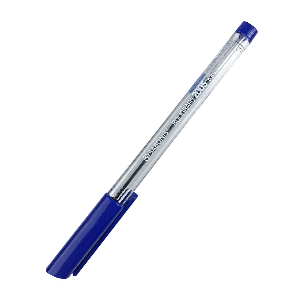 Bolígrafo Triangular Ergonómico SABONIS 2005 Azul